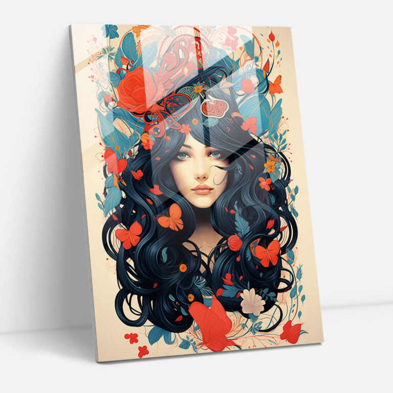 Whimsical Playing Cards Glass Wall Art - Playing Cards, Glass Print, Modern Art, Playful