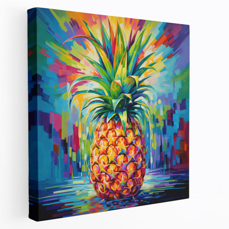 Pineapple Canvas Print - Tropical Fruit Wall Art - Pineapple, Wall Art, Tropical Fruit, Wall Decoration