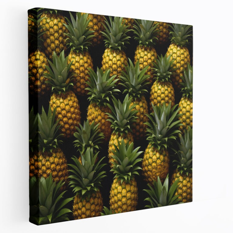 Pineapple Collage Wall Art - Pineapple, Pineapple, Wall Art, Wall Decoration
