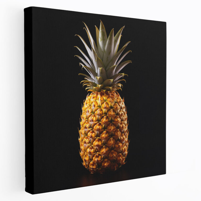Pineapple Wall Art - Contemporary Photography - Pineapple, Canvas Wall Art, Contemporary Photography Canvas Print, Wall Decoration