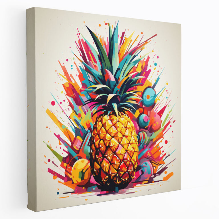 Pineapple Canvas Wall Art - Pineapple, Wall Decoration, Pineapple, Canvas Print