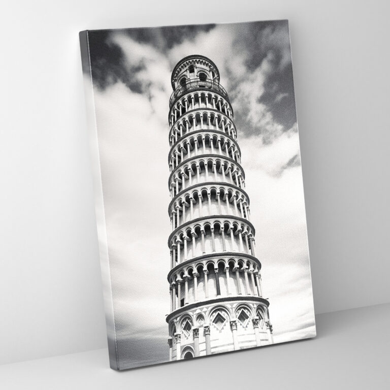 Leaning Tower Of Pisa Wall Decoration - Leaning Tower Of Pisa, Leaning Tower Of Pisa, Wall Art, Canvas
