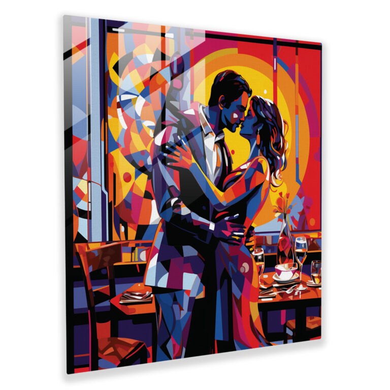 Pulp Fiction Glass Print - Pulp Fiction, Glass Print, Home Decoration, Wall Decoration