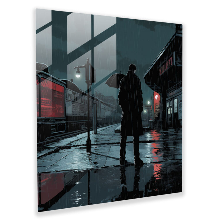 Pulp Fiction Glass Print - Pulp Fiction, Glass Print, Glass Wall Art, Pulp Fiction