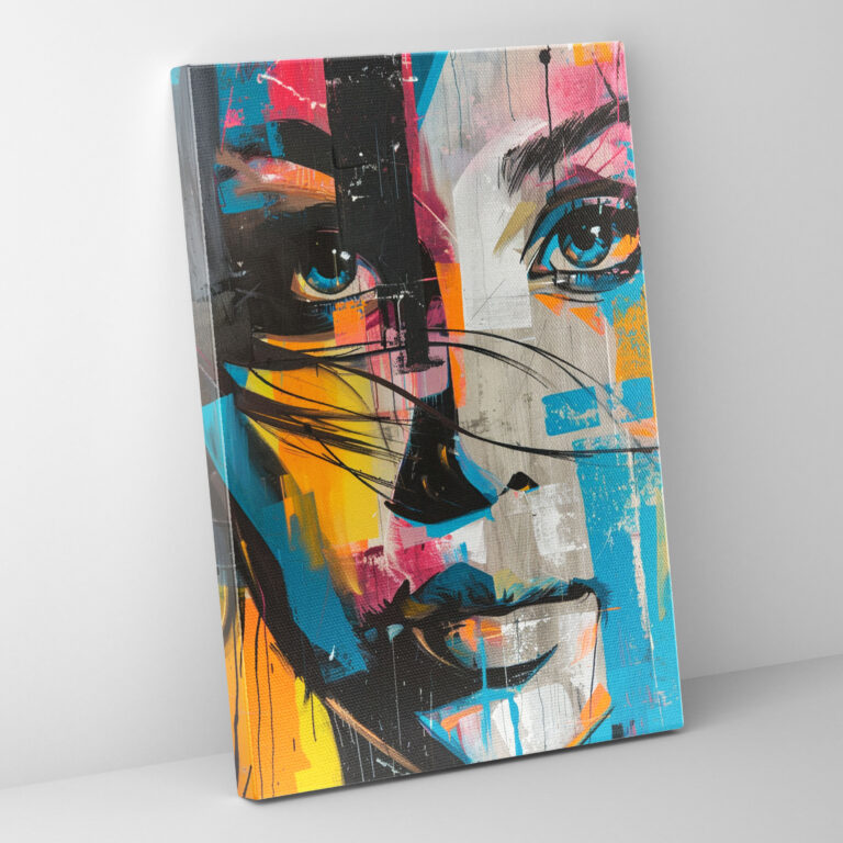 Popart Style Street Art Graffiti Wall Decoration - Popart, Home Decoration, Canvas, Wall Art
