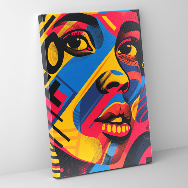 Popart Style Bold Typography Wall Decoration - Popart, Popart Style, Wall Decoration, Canvas
