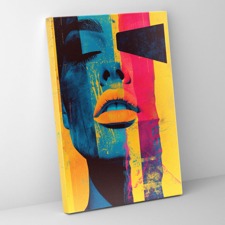 Typography Popart Style Wall Decoration - Popart, Home Decoration, Popart Style, Canvas Wall Art
