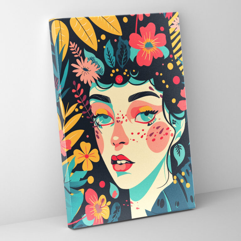 Whimsical Popart Style Wall Art - Popart, Popart Style, Canvas, Canvas Wall Art