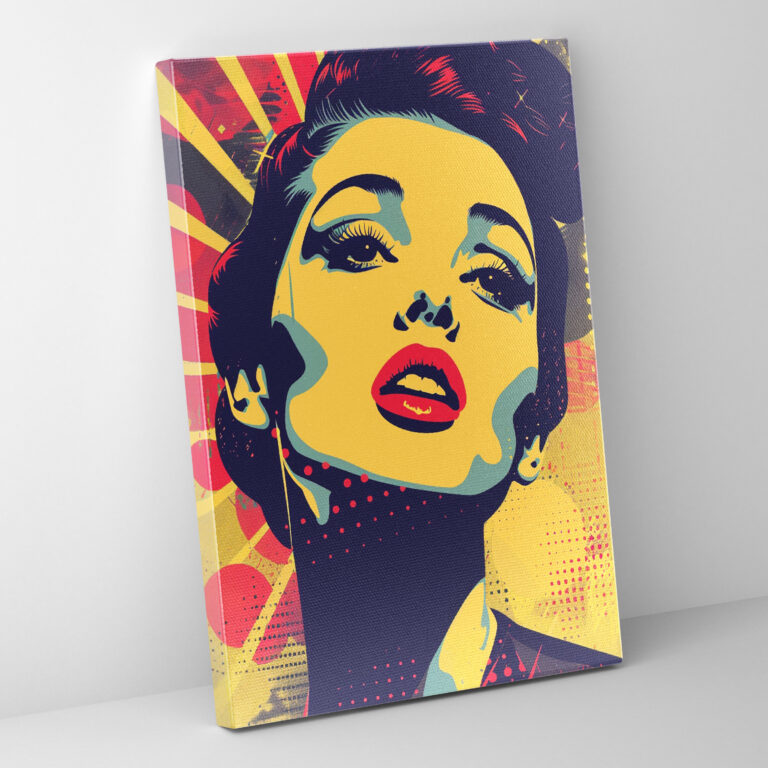 Popart Style Wall Art - Popart, Canvas Wall Art, Canvas, Wall Decoration