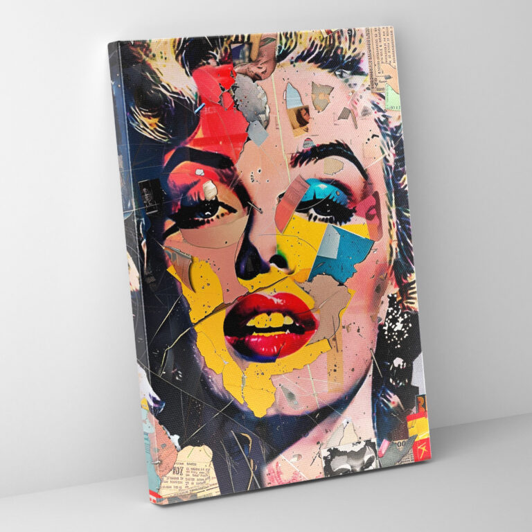 Popart Style Wall Decoration - Popart, Canvas Print, Canvas, Wall Decoration