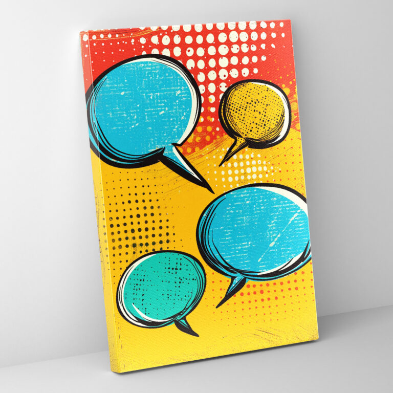 Popart Style Wall Decoration - Popart, Canvas, Popart Style, Wall Decoration
