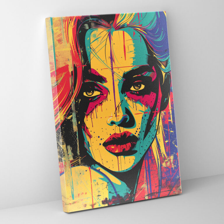 Popart Style Canvas Print - Popart, Canvas, Home Decoration, Canvas Print