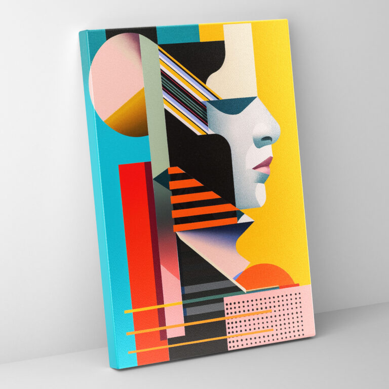 Popart Style Canvas Print - Popart, Canvas Wall Art, Canvas Print, Home Decoration