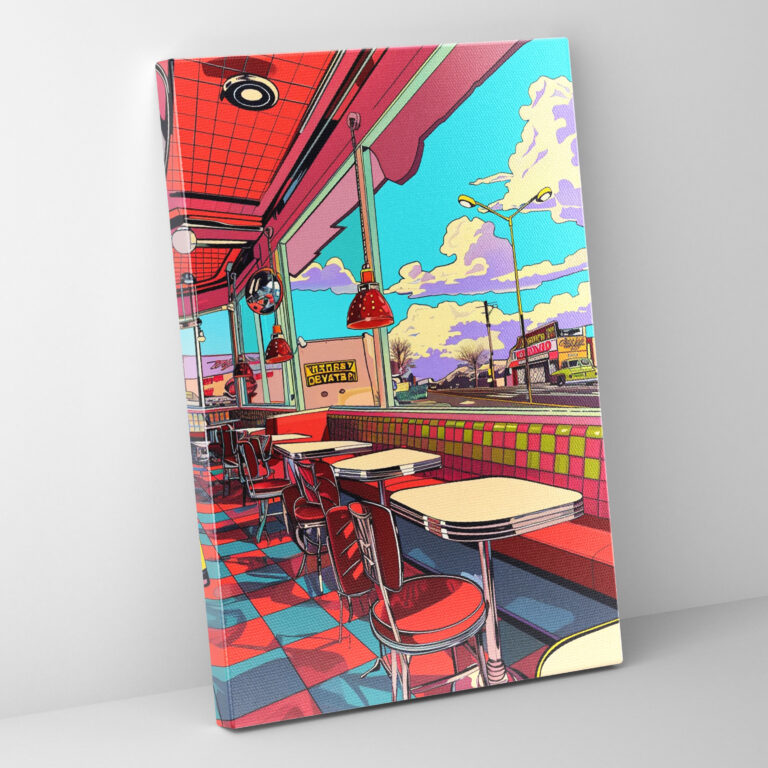 Popart Style Canvas Print - Popart, Home Decoration, Popart Style, Wall Art