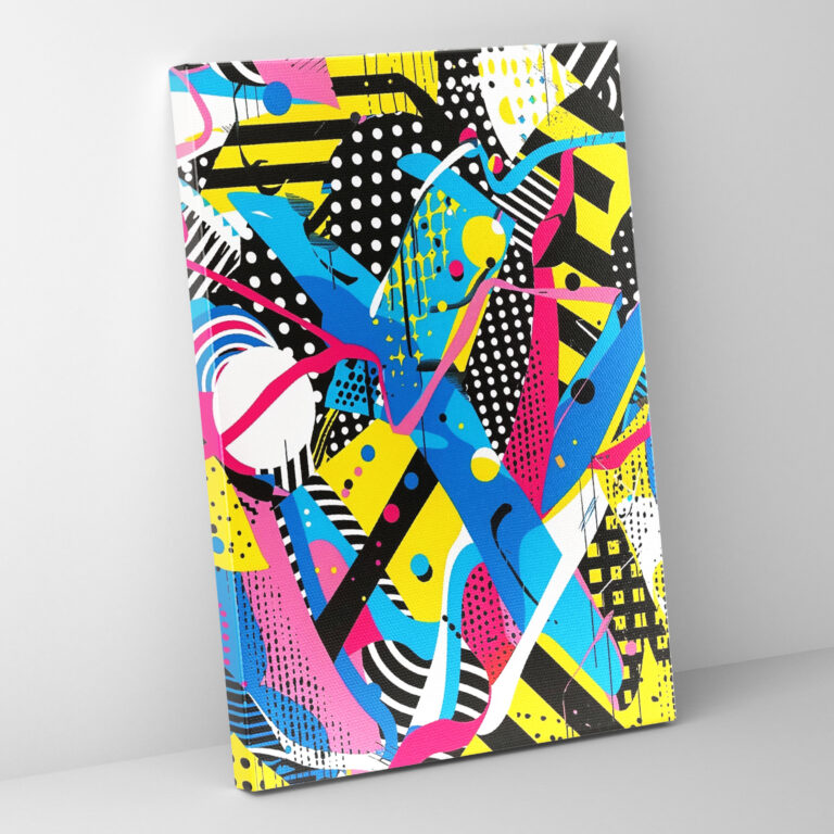Popart Style Canvas Print - Popart, Wall Decoration, Home Decoration, Popart Style