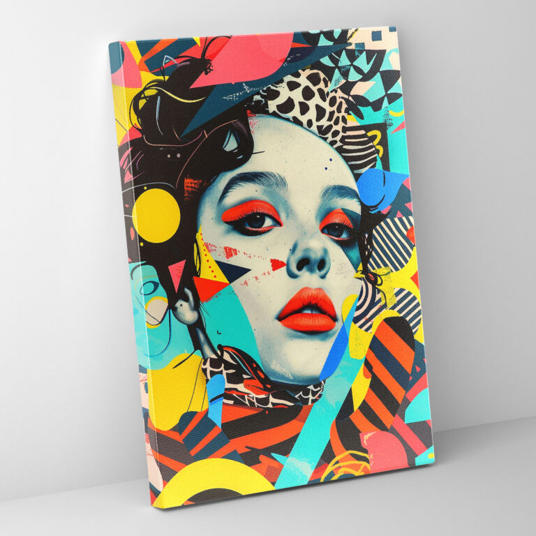Popart Style Canvas Print - Popart, Popart Style, Canvas Wall Art, Canvas Print