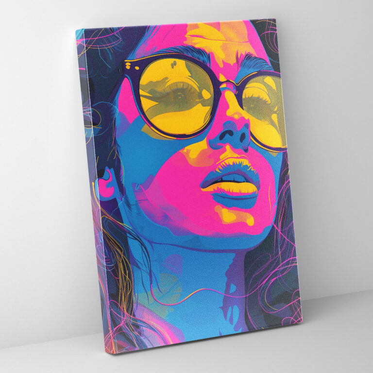 Popart Style Wall Decoration - Popart, Canvas Wall Art, Wall Decoration, Wall Art