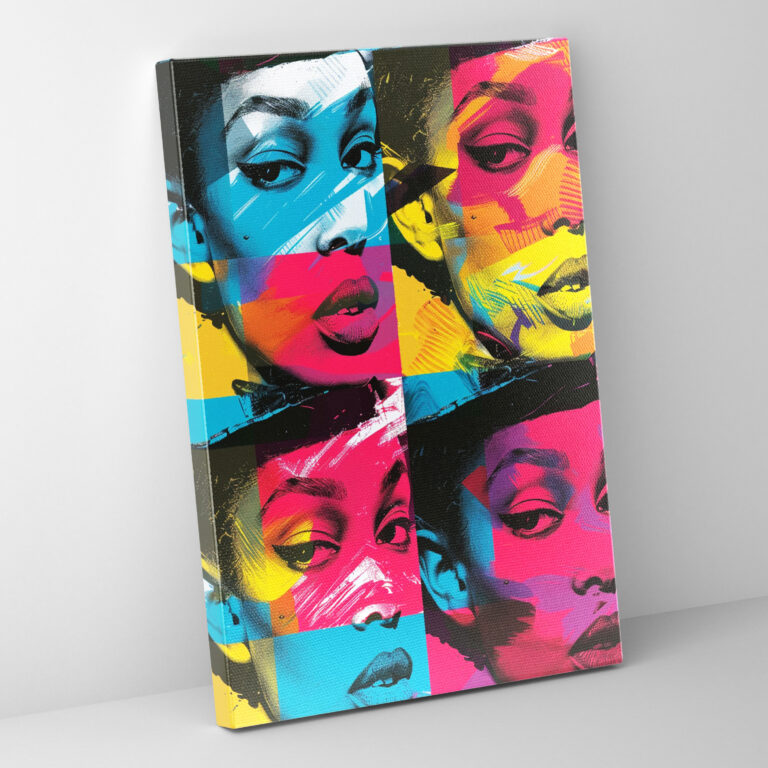 Popart Style Canvas Print - Popart, Wall Decoration, Popart Style, Wall Art