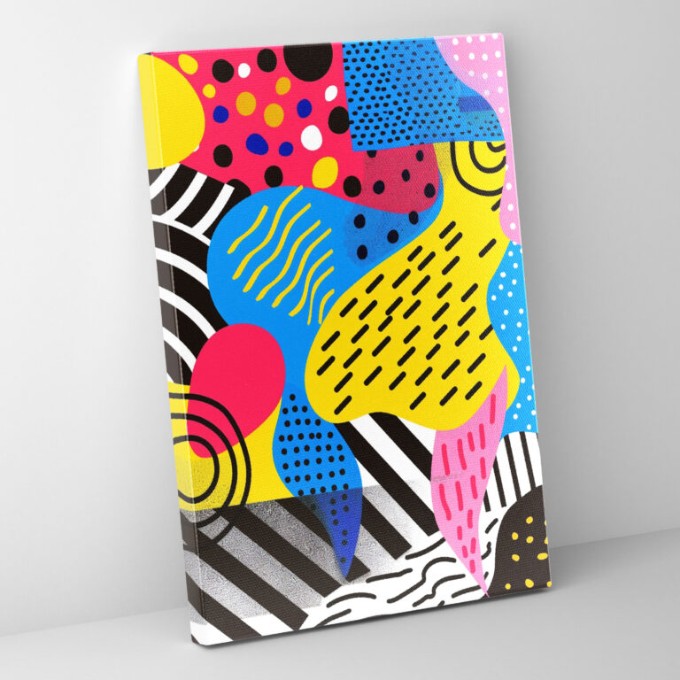Popart Style Canvas Print - Popart, Wall Art, Home Decoration, Canvas Wall Art