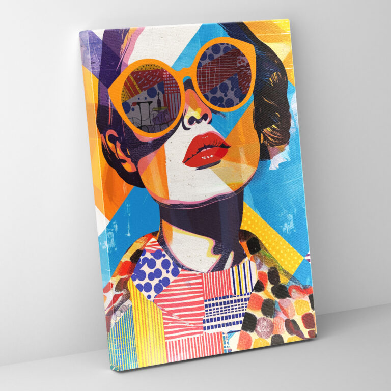 Popart Style Wall Decoration - Popart, Canvas Wall Art, Popart Style, Home Decoration