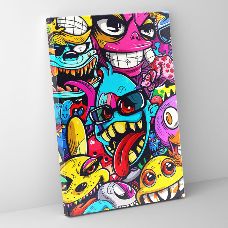 Popart Style Canvas Print - Popart, Canvas, Canvas Print, Popart Style