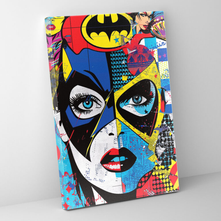 Popart Style Canvas Print - Popart, Popart Style, Home Decoration, Wall Decoration
