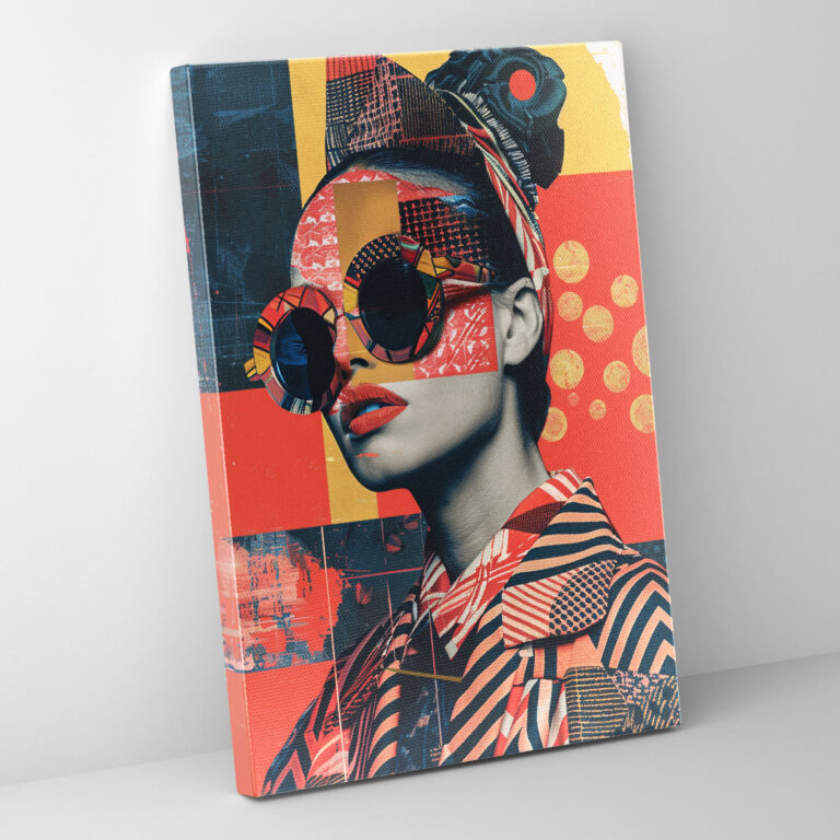 Contemporary Popart Style Canvas Print - Popart, Canvas, Wall Decoration, Popart Style