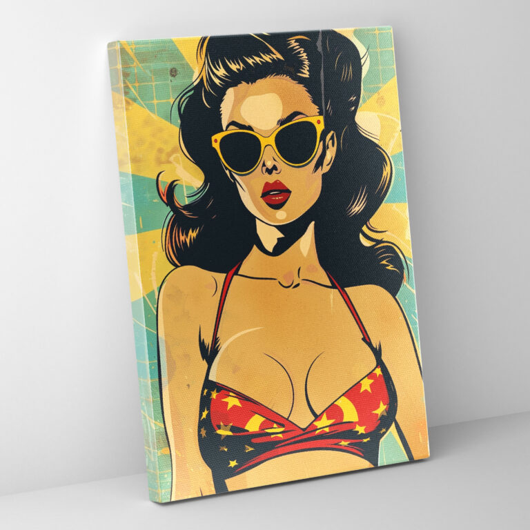 Comic Popart Style Wall Art - Popart, Popart Style, Home Decoration, Wall Decoration