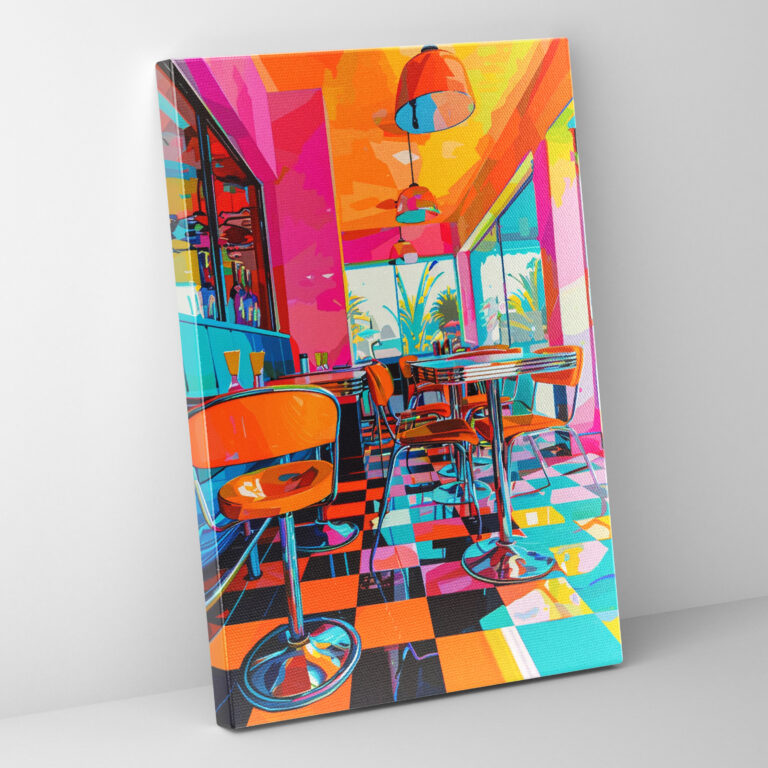 Popart Style Canvas Print - Popart, Canvas, Popart Style, Home Decoration