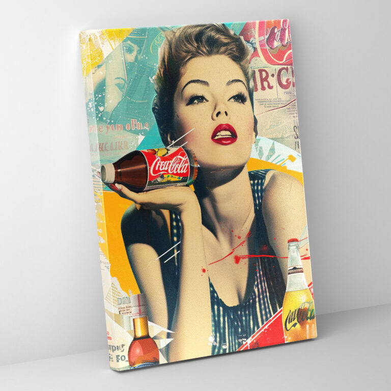 Popart Style Canvas Print - Popart, Canvas, Art, Home Decoration