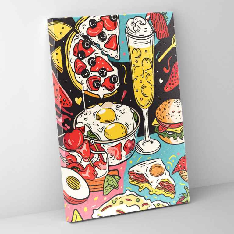 Popart Style Canvas Print - Popart, Canvas Print, Home Decoration, Canvas Wall Art