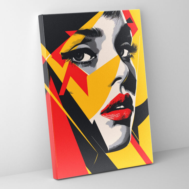 Popart Style Canvas Print - Popart, Home Decoration, Wall Decoration, Wall Art