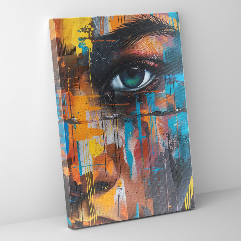 Popart Style Wall Decoration - Popart, Canvas Wall Art, Wall Decoration, Home Decoration