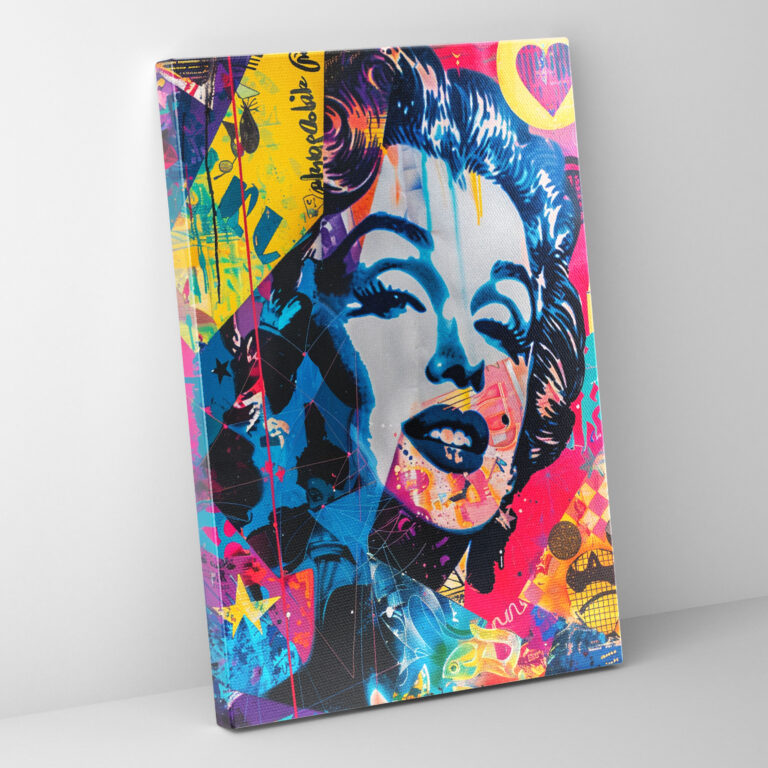 Popart Style Canvas Print - Popart, Wall Decoration, Popart Style, Home Decoration