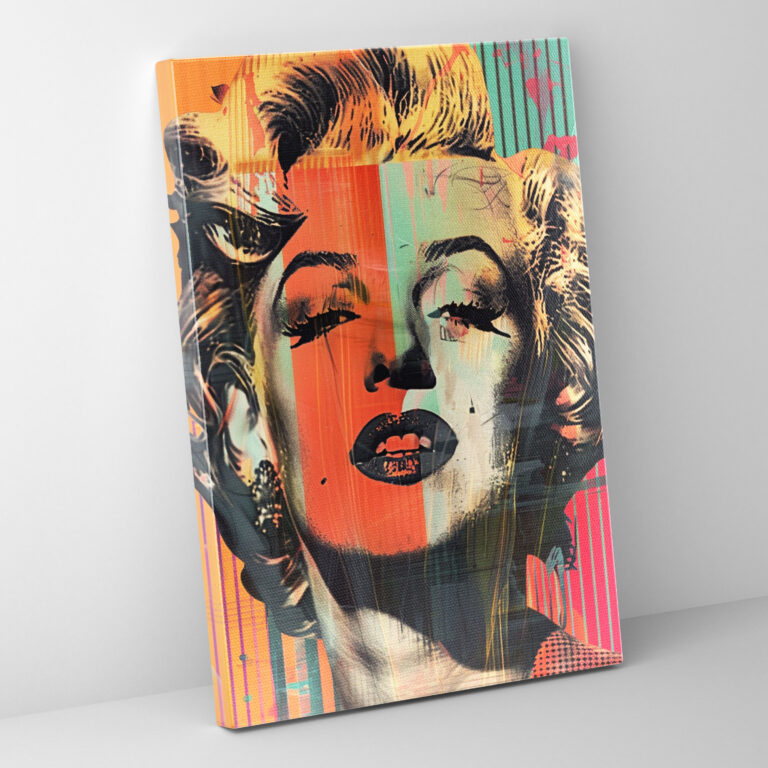 Popart Style Canvas Print - Popart, Home Decoration, Wall Decoration, Canvas Print