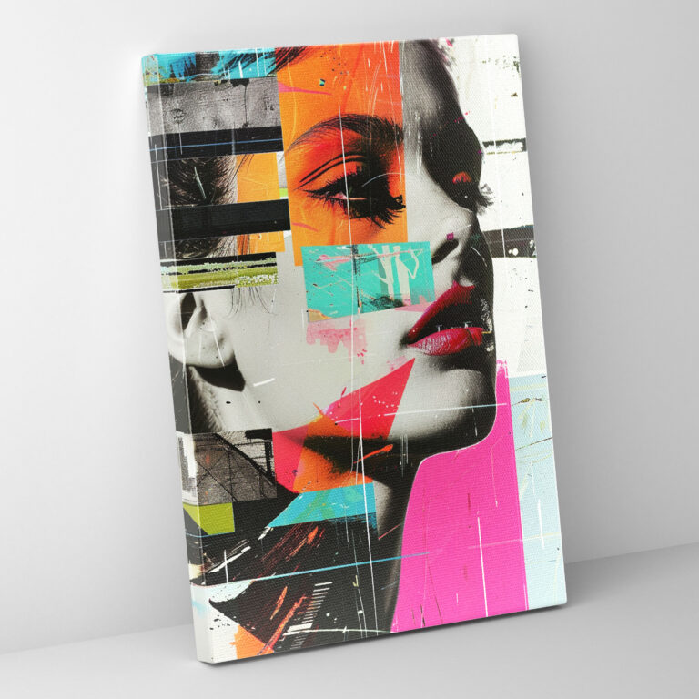Popart Style Canvas Print - Popart, Canvas Wall Art, Canvas Print, Wall Art
