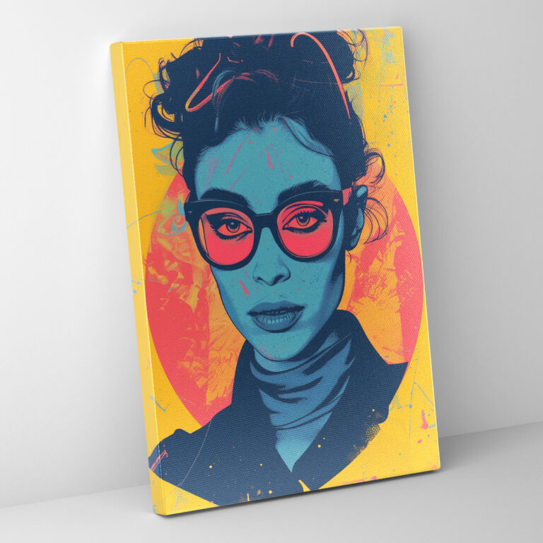 Popart Style Canvas Print - Popart, Wall Decoration, Home Decoration, Canvas Wall Art