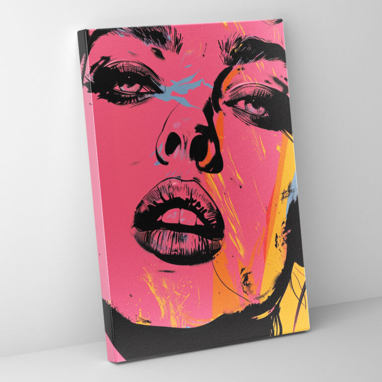 Popart Style Canvas Print - Popart, Popart Style, Canvas Wall Art, Wall Art