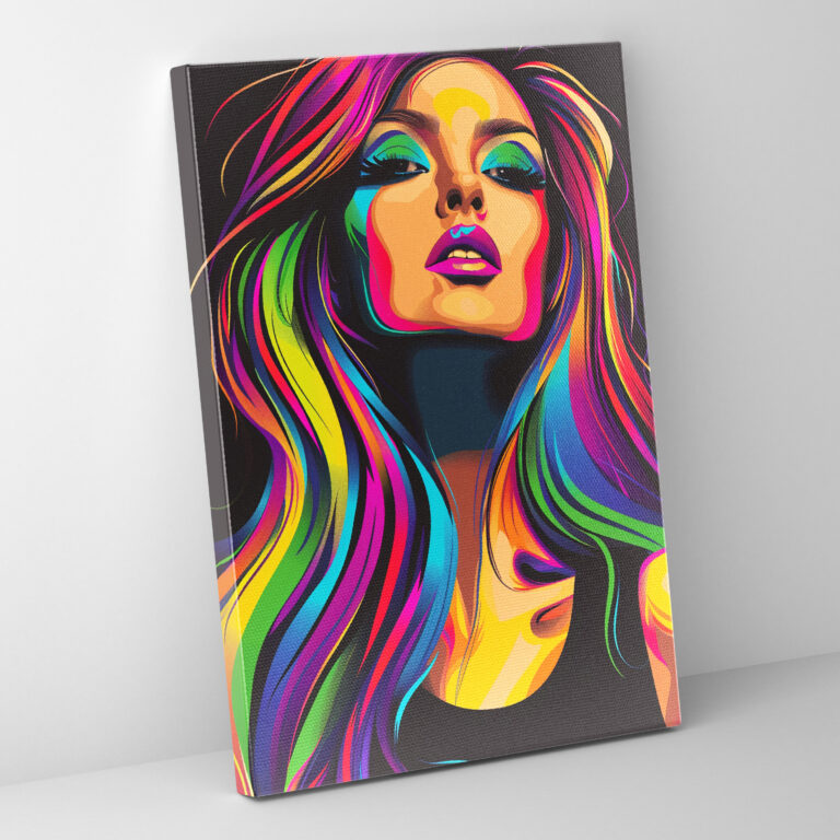 Popart Style Canvas Print - Popart, Wall Decoration, Home Decoration, Popart Style