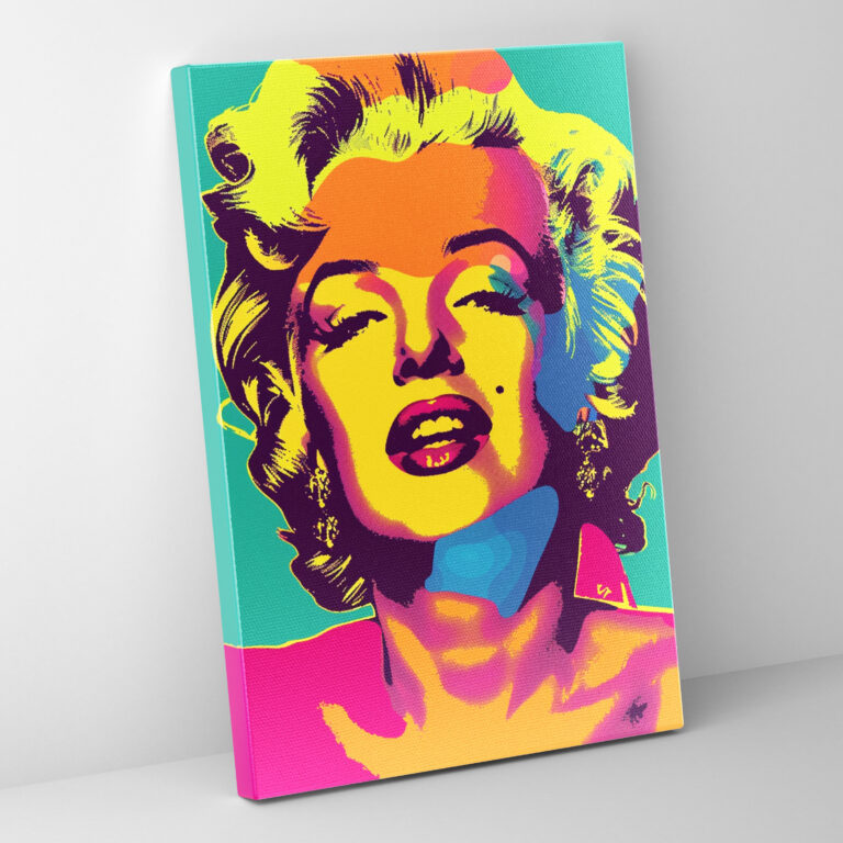 Popart Style Wall Art - Popart, Popart Style, Marilyn Monroe, Home Decoration