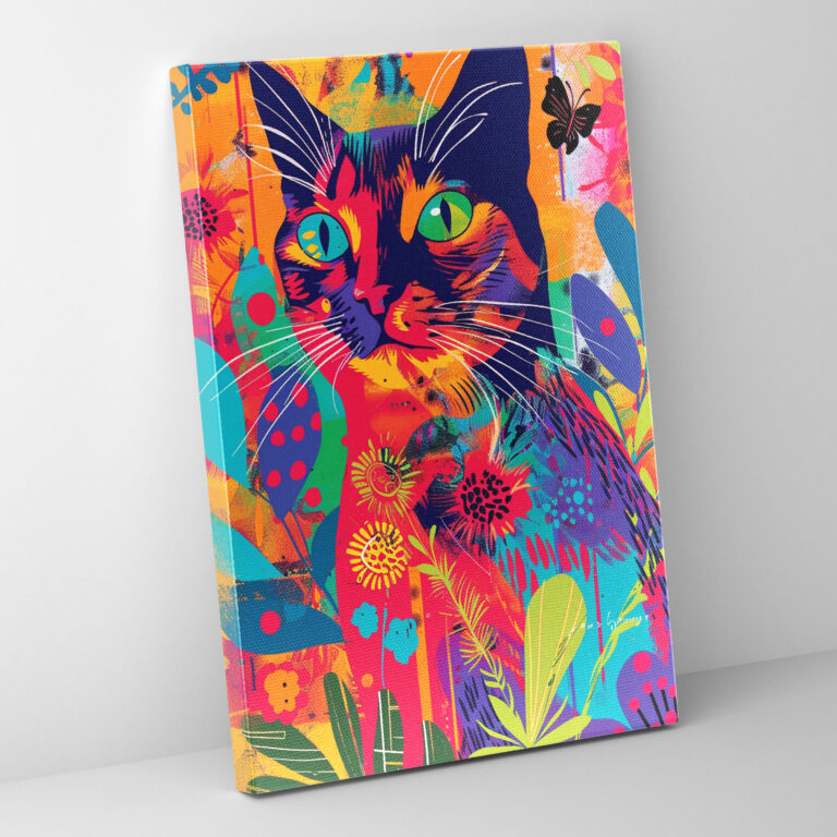 Popart Style Wall Art - Popart, Wall Art, Canvas, Colorful Design