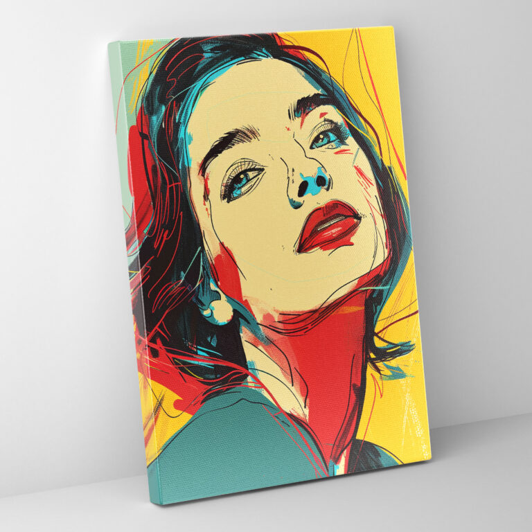 Popart Style Canvas Print - Popart, Canvas, Home Decoration, Wall Decoration