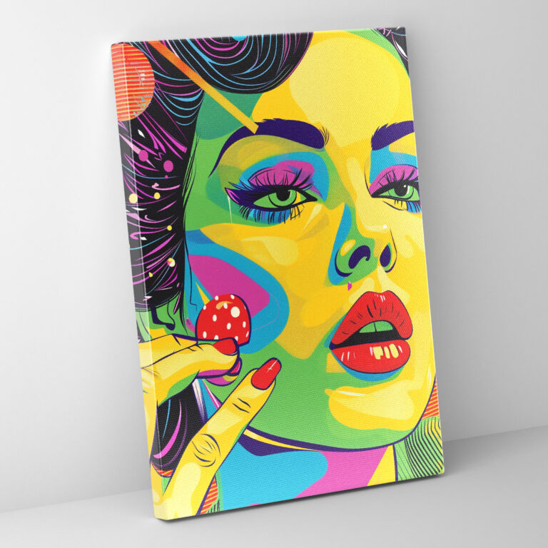 Popart Style Canvas Print - Popart, Canvas, Wall Art, Popart Style