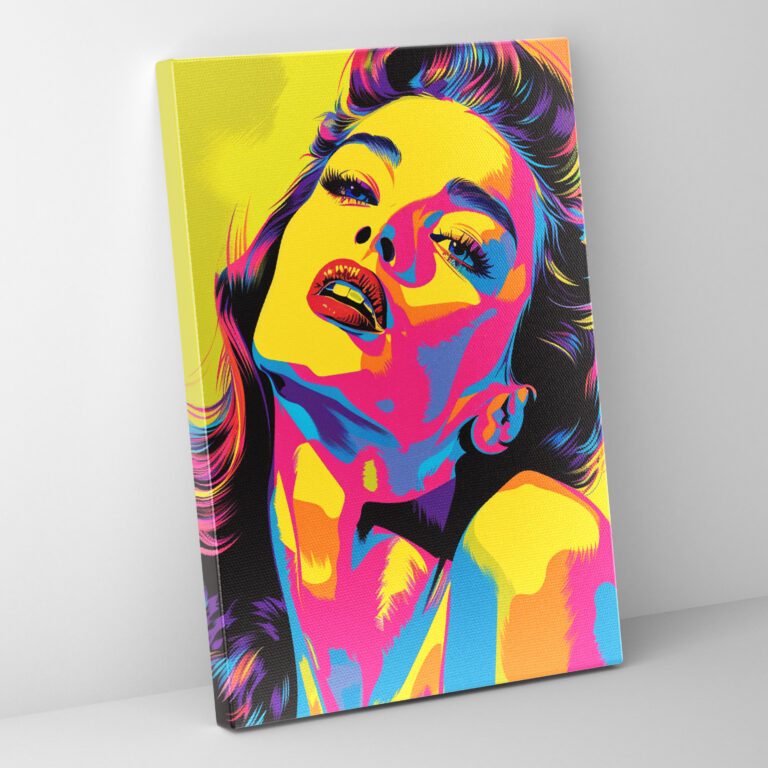 Popart Style Canvas Print - Popart, Canvas Wall Art, Canvas Print, Canvas