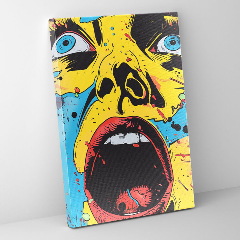 Popart Style Wall Art - Popart, Wall Art, Comic Book Art, Home Decoration