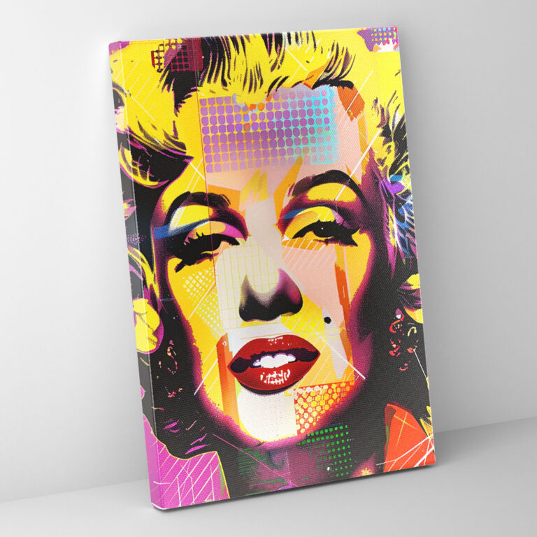 Popart Style Canvas Print - Popart, Wall Art, Popart Style, Home Decoration