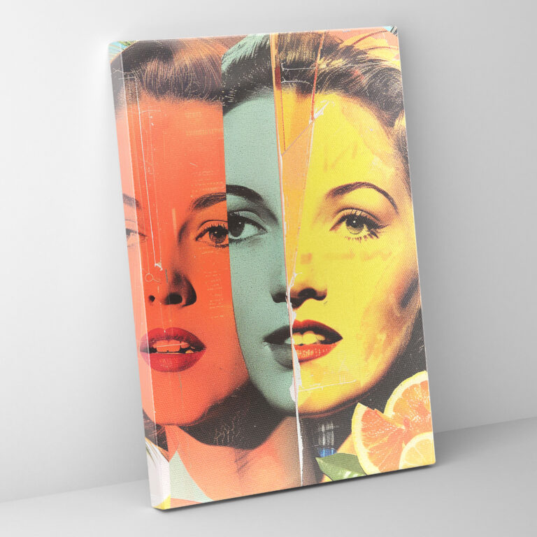 Popart Style Wall Art - Popart, Home Decoration, Nostalgic Decor, Vintage Images