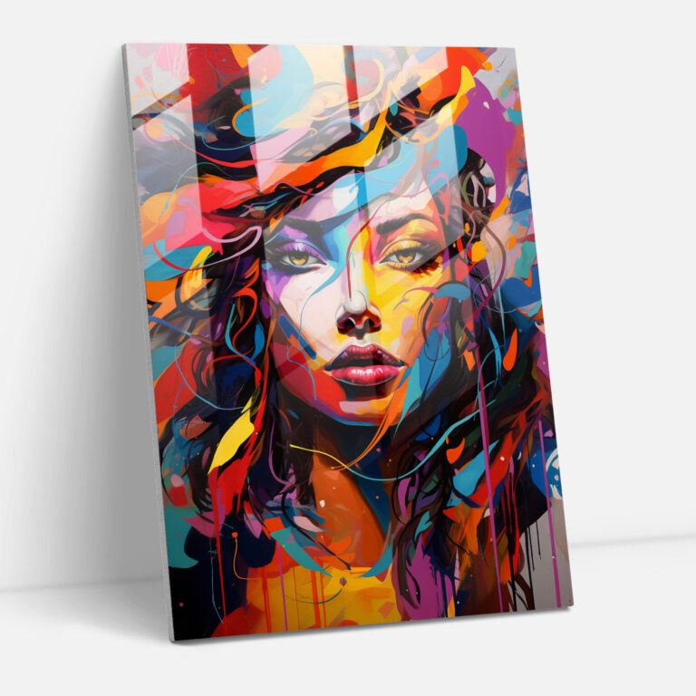 Pablo Picasso Style Wall Decoration - Pablo Picasso, Wall Decoration, Home Decoration, Glass Print