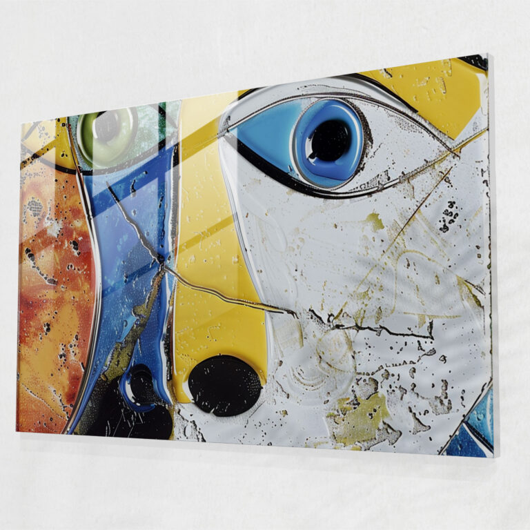 Pablo Picasso Glass Print - Pablo Picasso, Glass Print, Pablo Picasso, Wall Decoration