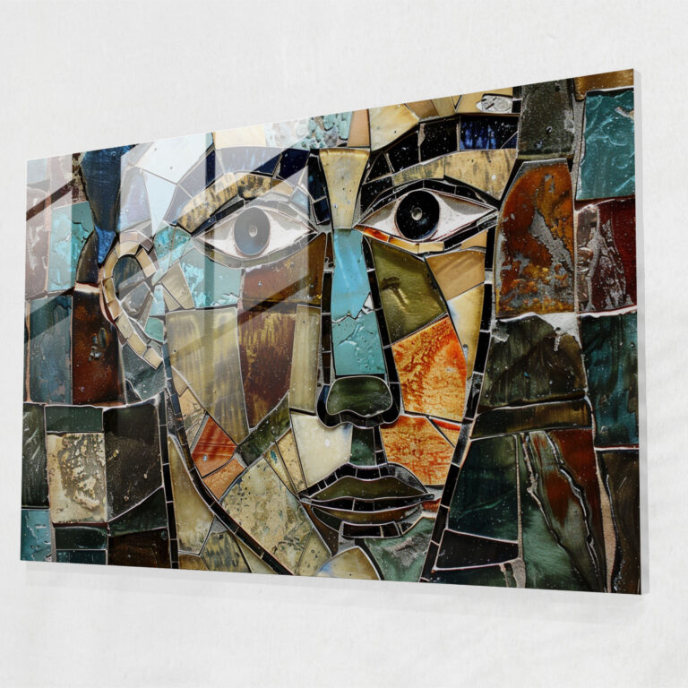 Pablo Picasso Glass Wall Art Wall Decoration - Pablo Picasso, Home Decoration, Glass Wall Art, Modern Art